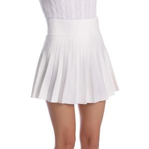 NEW MINNIE ROSE pleated skort in white